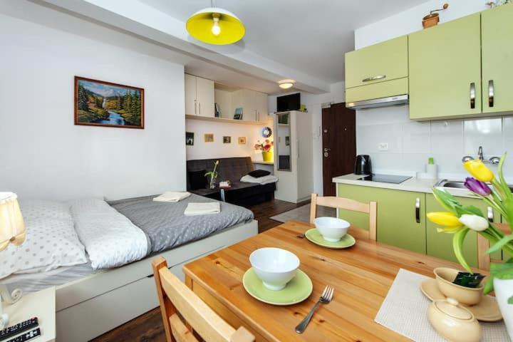 Cosy Studio Apartment Краков Экстерьер фото