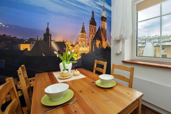 Cosy Studio Apartment Краков Экстерьер фото